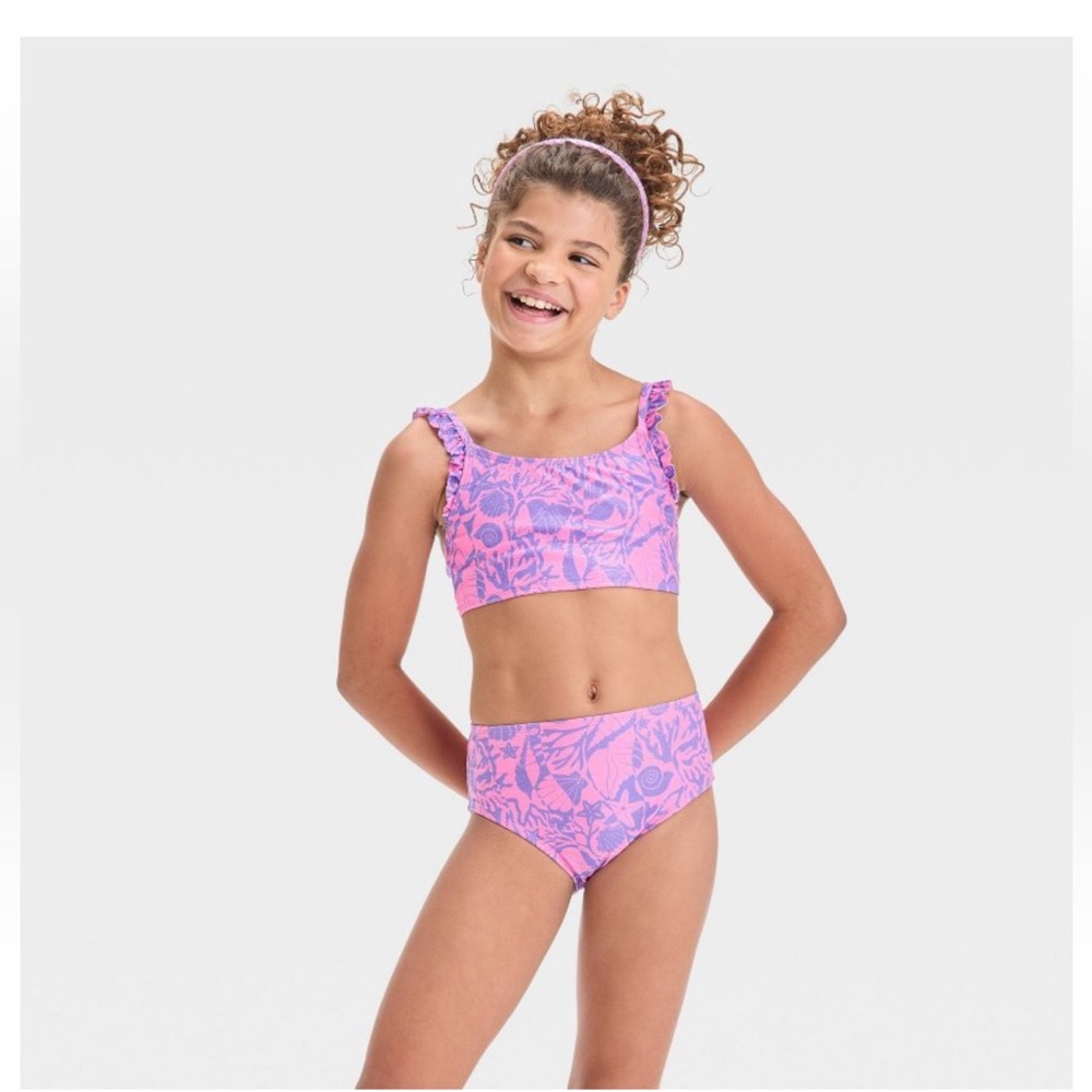 Cat & Jack Girl's Bikini Set Size 14 XL